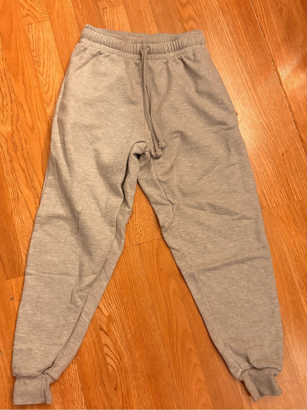 Gray sweats